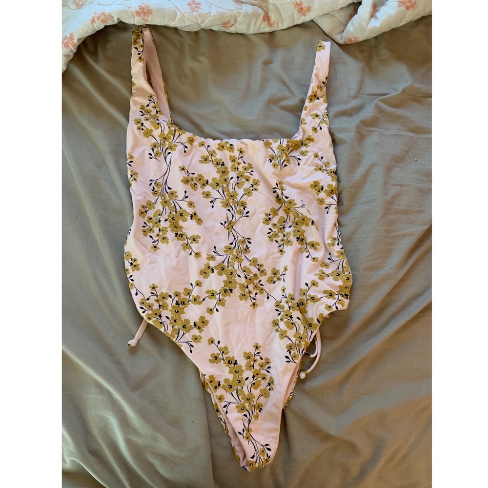 Low Back High Leg One Piece